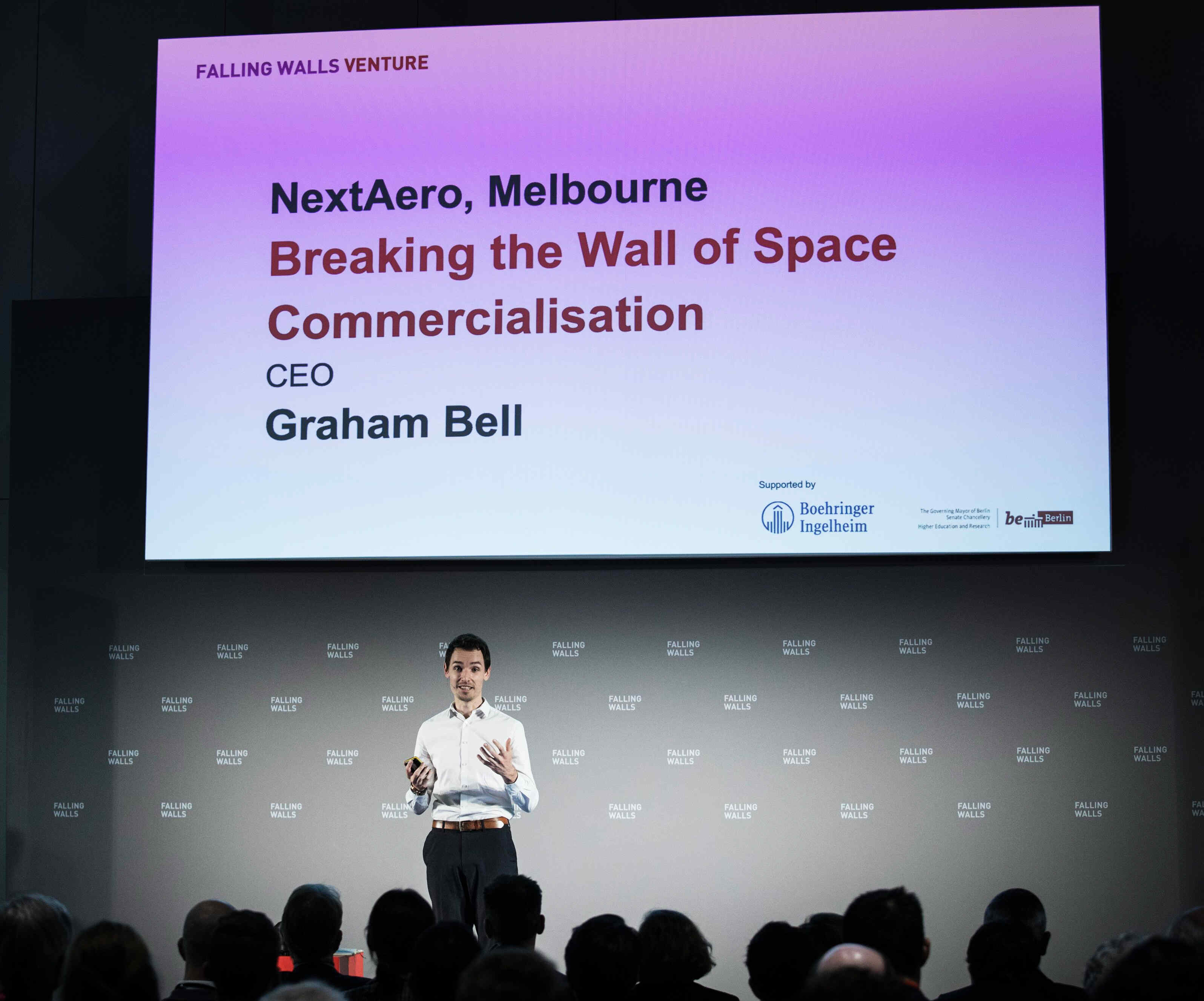 NextAero speaks at the Berlin Falling Walls Conference 2019