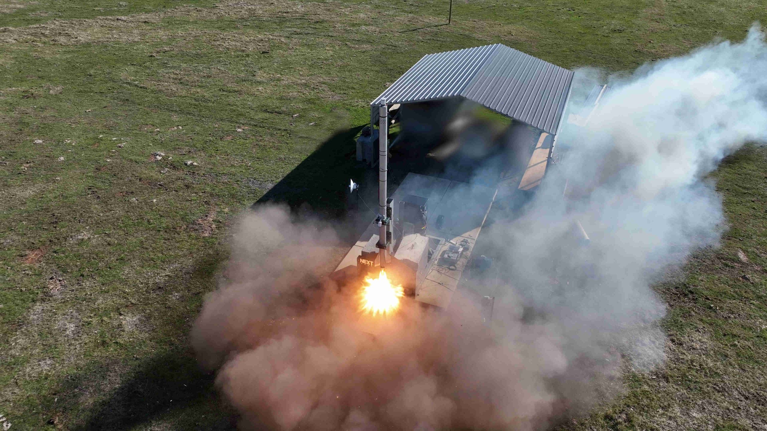 NextAero Supports Largest Amateur Rocket Test fired in Australia